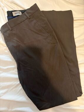 Kenneth Cole Dark Brown Men's Dress Pants - Classic Tailored Style